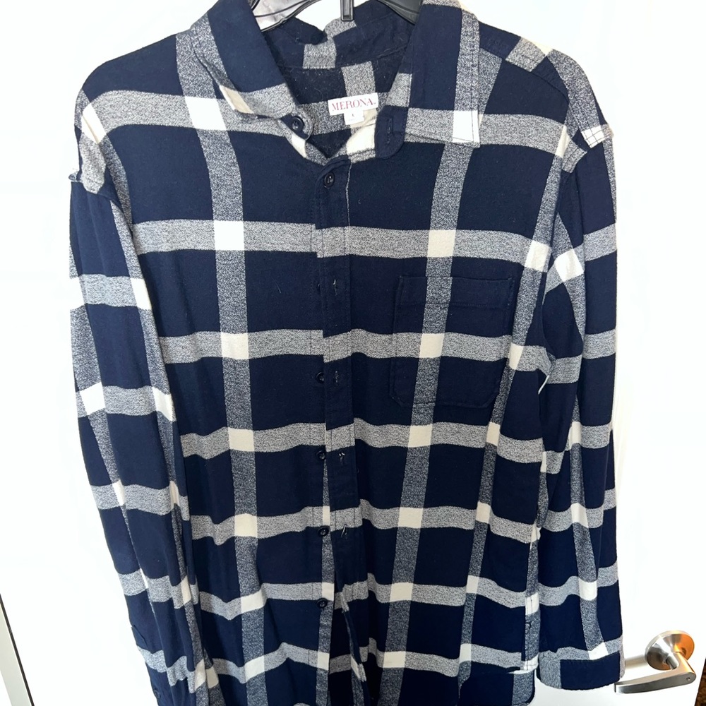 Merona Navy Flannel